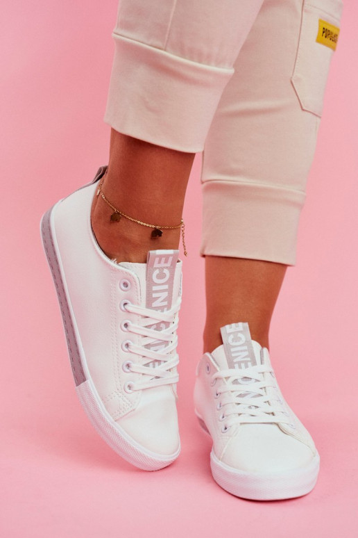 Klassiek model sneaker grijs Ville