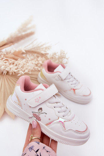 Puéril baskets Ballerine couleur blanche Ulinasse