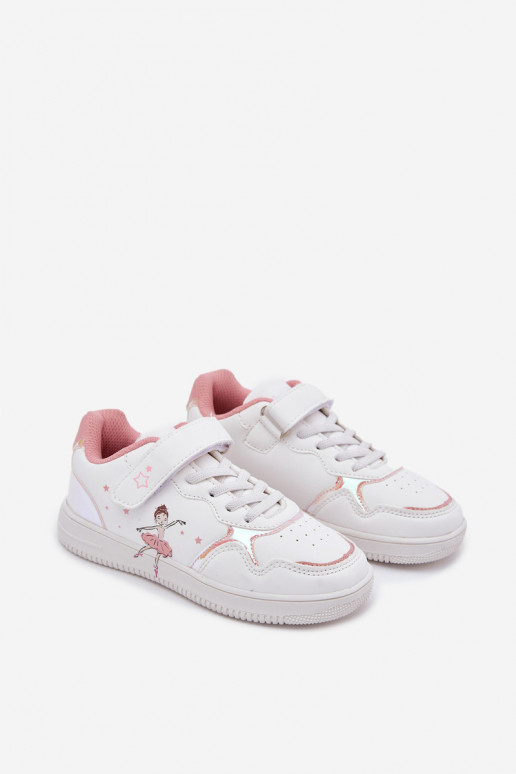 Puéril baskets Ballerine couleur blanche Ulinasse