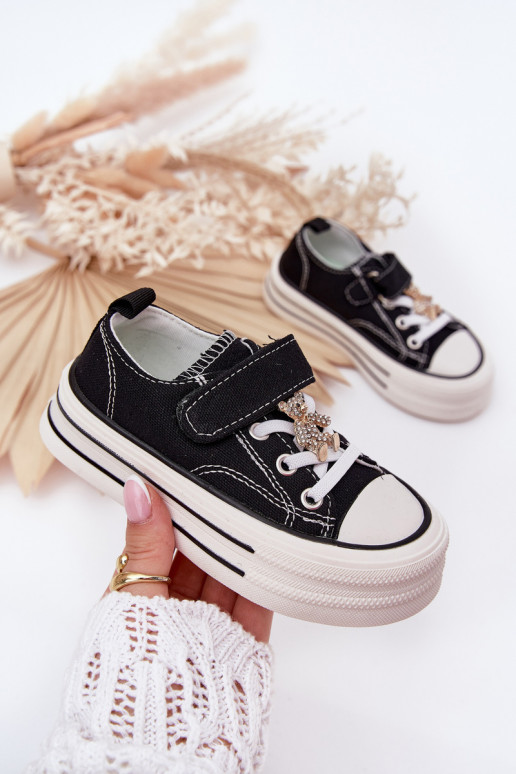 Kinderen vrijetijdsschoenen Ze Złotą Przypinką teddyberen zInart Solena Kinderen vrijetijdsschoenen Ze Złotą Przypinką teddyberen zInart Solena