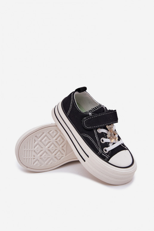 Kinderen vrijetijdsschoenen Ze Złotą Przypinką teddyberen zInart Solena Kinderen vrijetijdsschoenen Ze Złotą Przypinką teddyberen zInart Solena