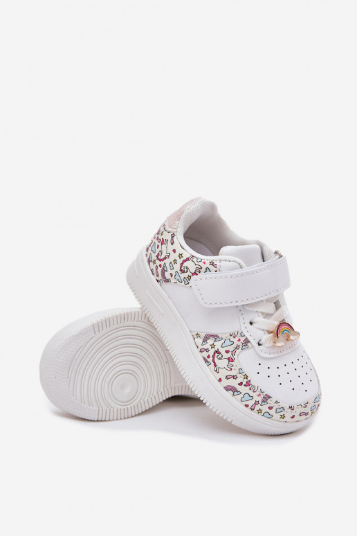 Kindersneakers sportschoenen Eenhoorns Initte kleur Thalia