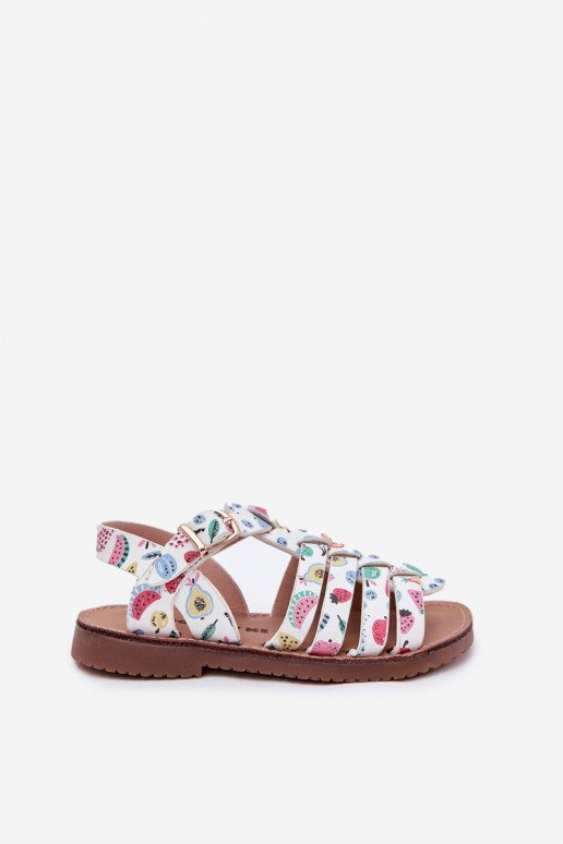 Sandalen Kindisch Kindisch aus Öko-Leder OZuoce Verschiedene Farben Es mussriana