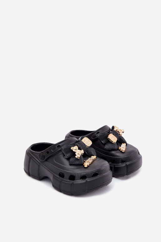 Slippers Kinderen Kinderen LichtgeInicht pantoffels met linten I Ozdobami zInart Selvana Slippers Kinderen Kinderen LichtgeInicht pantoffels met linten I Ozdobami zInart Selvana