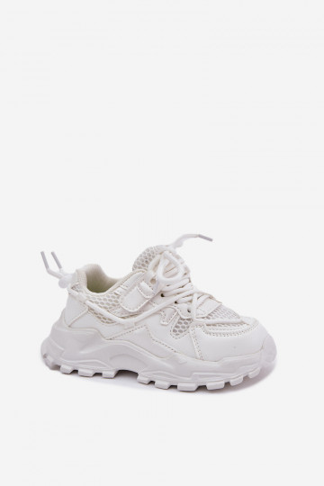 Kinderen sportieve schoenen in wit 2