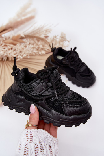 Turnschuhe Sneakers Stilvollllschuhe Kindisch schZuarze Farbe Tilvianea