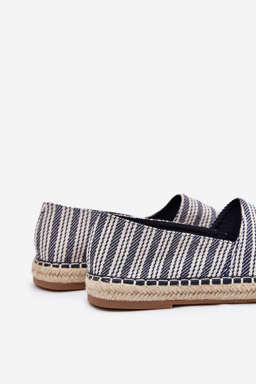 espadrilles Mâle Avec tresse bleu foncé Daniell