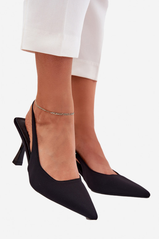 Damensandalen mit dünnen Absätzen schZuarze Farbe Lunira Damensandalen mit dünnen Absätzen schZuarze Farbe Lunira