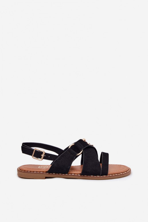 Dames sandalen met brede hakken Ze gouden kleurmi Studs zInart Zanira Dames sandalen met brede hakken Ze gouden kleurmi Studs zInart Zanira