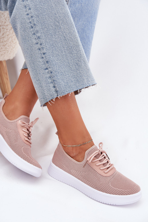  Ein überzeugendes Stilvollll Turnschuhe mit einer Plattform Feminin pinke Farbe Kalyra