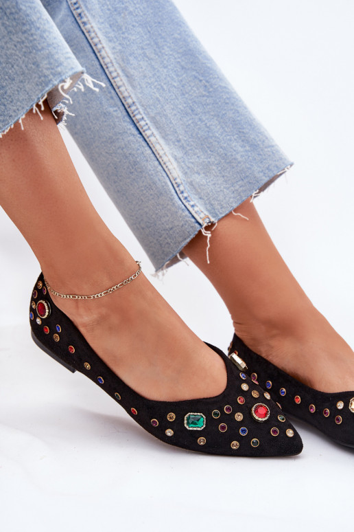 Ballerinas Dames Versierd Kryształkami zInart Valena