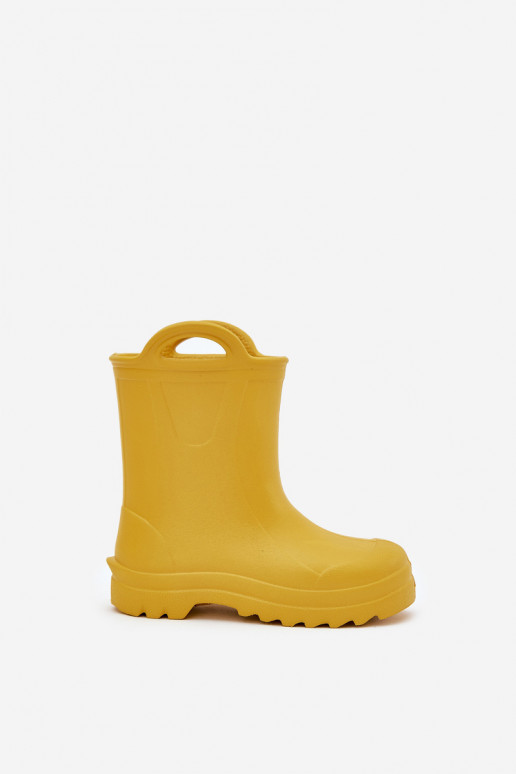 Puéril Bottes en caoutchouc LEMIGO DOGGY 735 Jaune