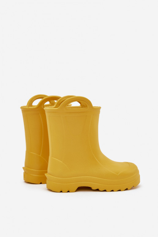 Puéril Bottes en caoutchouc LEMIGO DOGGY 735 Jaune