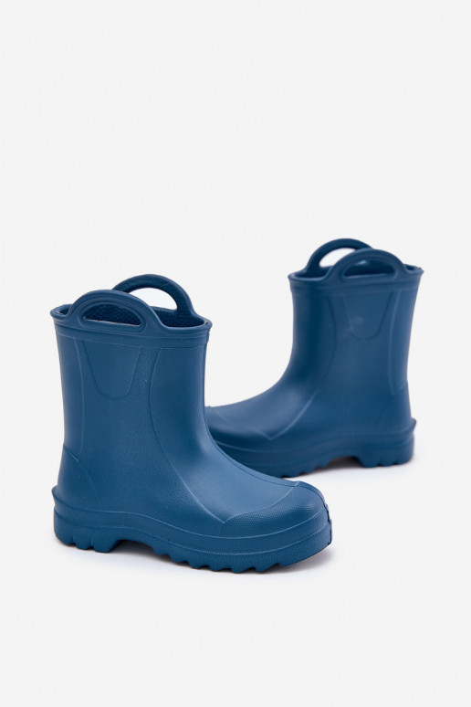 Puéril Bottes en caoutchouc LEMIGO DOGGY 735 bleu foncé