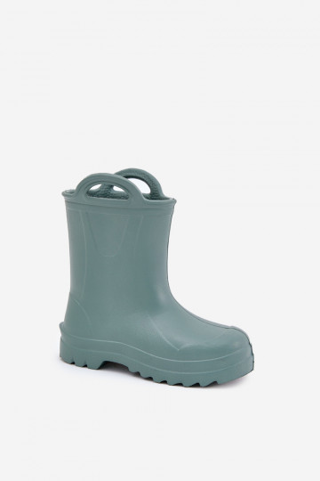 Kindisch Gummistiefel LEMIGO DOGGY 735 grüne Farbe