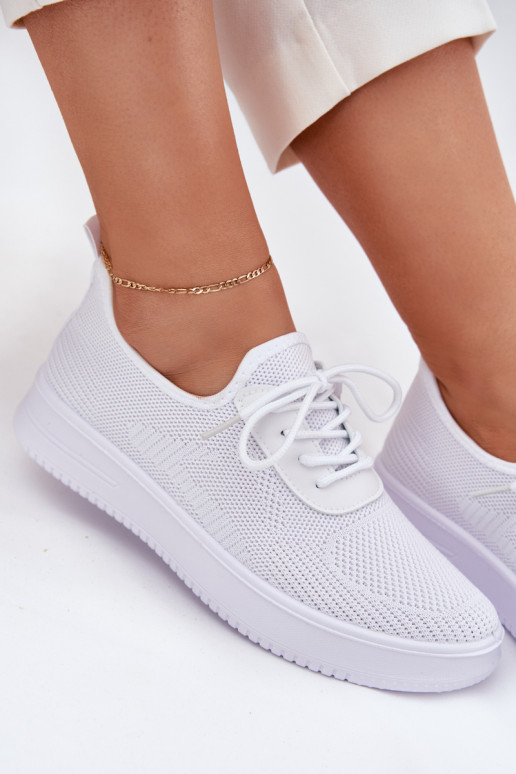 materiaal Persistent model sportschoenen met platform Dames Initte kleur Kalyra materiaal Persistent model sportschoenen met platform Dames Initte kleur Kalyra