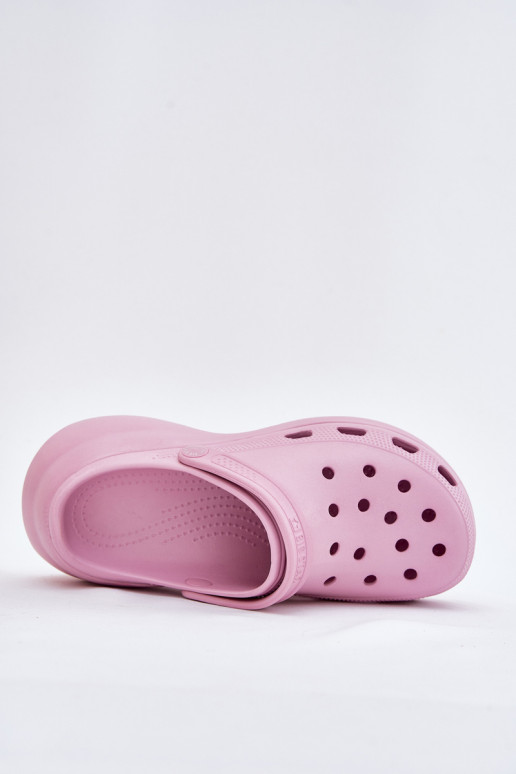 Leichte Hausschuhe Damenhausschuhe mit modischer Es mussssivsohle Big Star RR274A120 pinke Farbe Leichte Hausschuhe Damenhausschuhe mit modischer Es mussssivsohle Big Star RR274A120 pinke Farbe