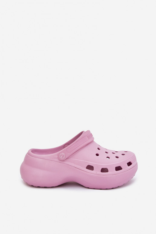 Pantoufles légères Pantoufles pour femmes avec des semelles massives à la mode Big Star RR274A120 couleur rose