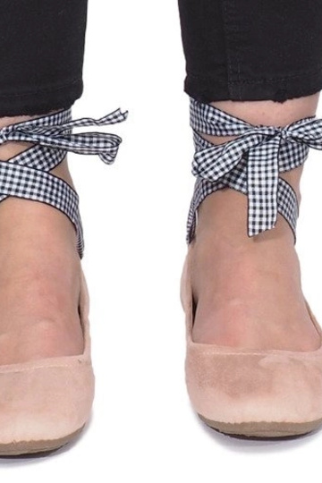 Chaussures noires avec perles, 588C-12A 2