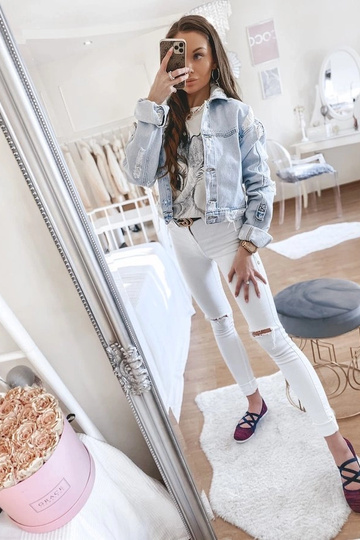 Roze suède schoenen met... 2