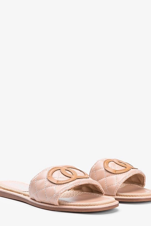 Sandfarbene Damensandalen, „Ypsy"