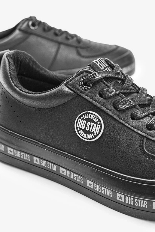 Big Star sneakers lav klassisk sort Big Star sneakers lav klassisk sort