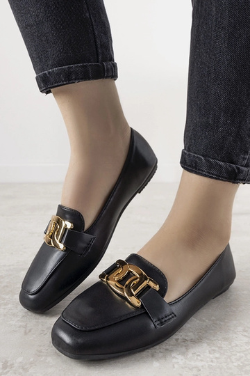 Mocassins noirs avec... 2