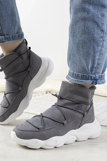 Bottes d'hiver grises et... 2