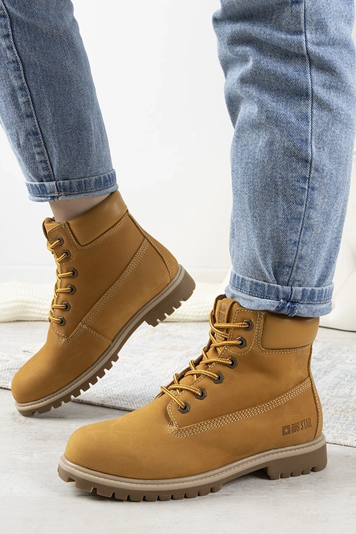 Bottes de trappeur Camel Big Star... Bottes de trappeur Camel Big Star...