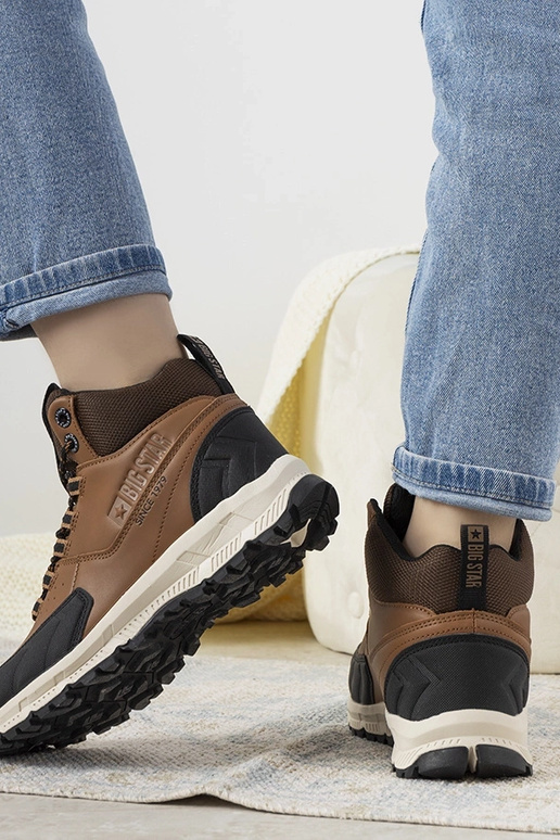 Chaussures de randonnée marron Big... Chaussures de randonnée marron Big...