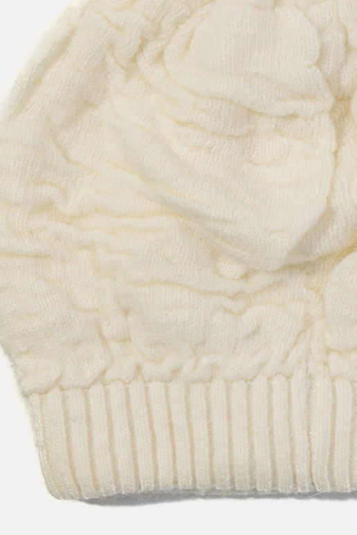 Casquette Femme Isis Écrue avec Pompon Casquette Femme Isis Écrue avec Pompon