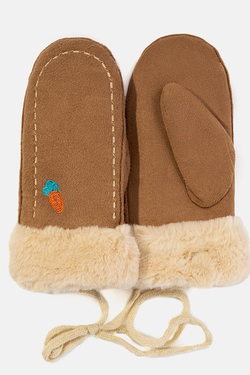 Gants pour enfants Brown...