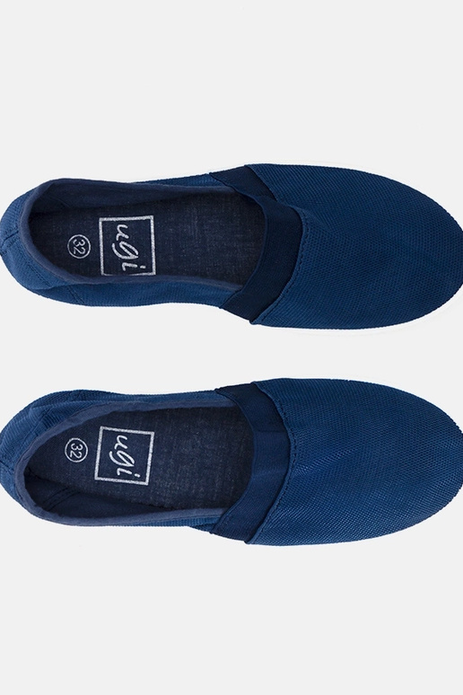 Dunkelblaue Kinderschuhe, „Jeffrey"