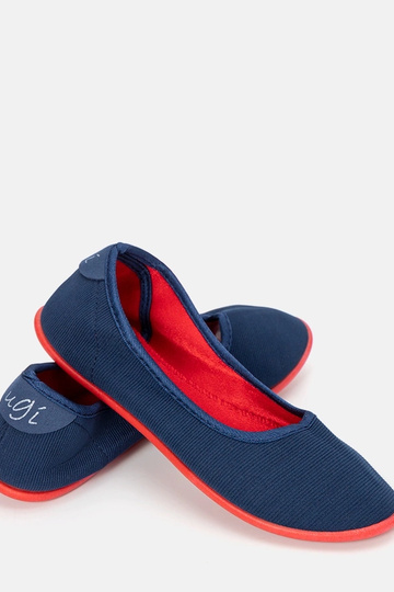 Ballerines Geneseo bleu marine et rouge pour enfant