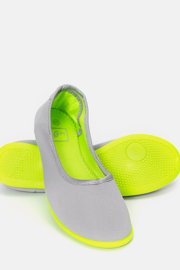 Ballerines pour enfants Geneseo gris-vert 2
