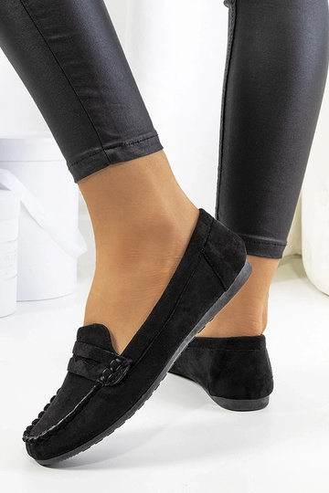 Mocassins noirs pour femmes... 2