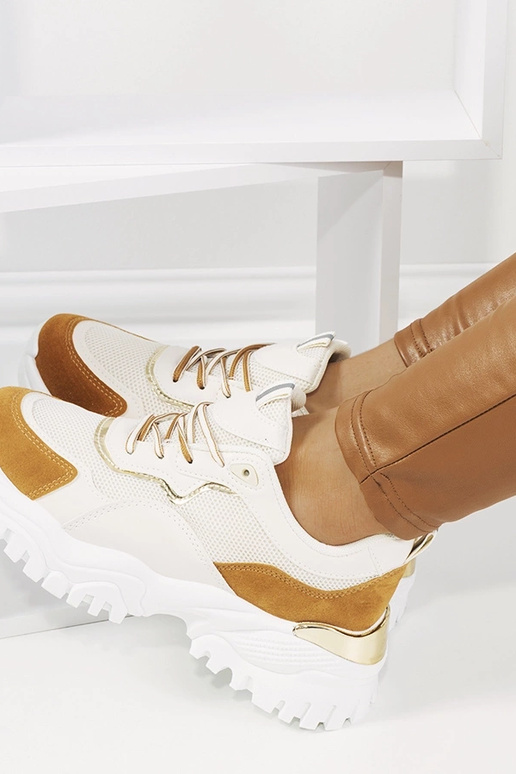 Beige Osorio Sportschuhe Beige Osorio Sportschuhe