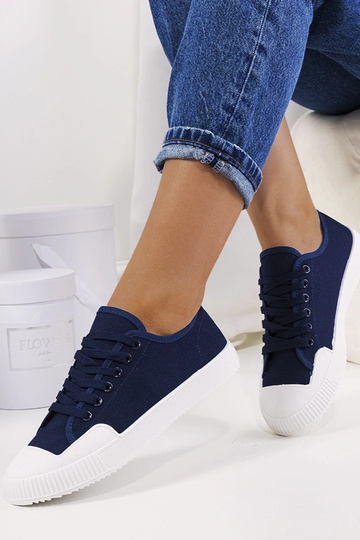 Marineblaue Rivas Damen-Sneaker