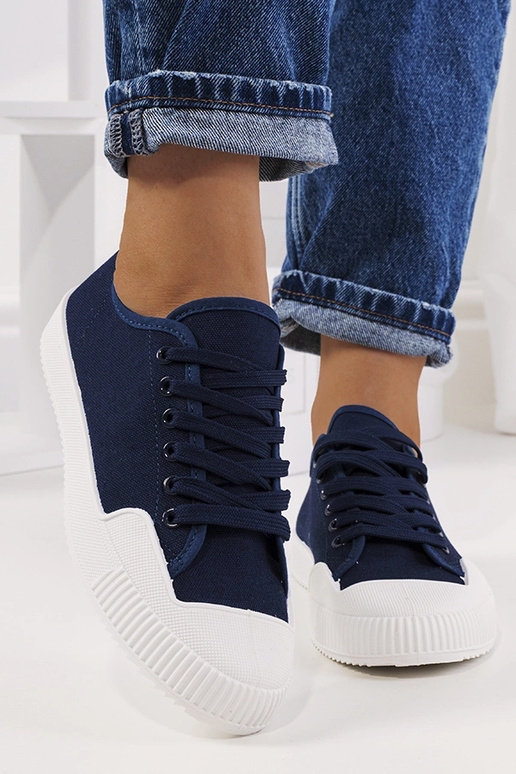Baskets femme Rivas bleu marine Baskets femme Rivas bleu marine