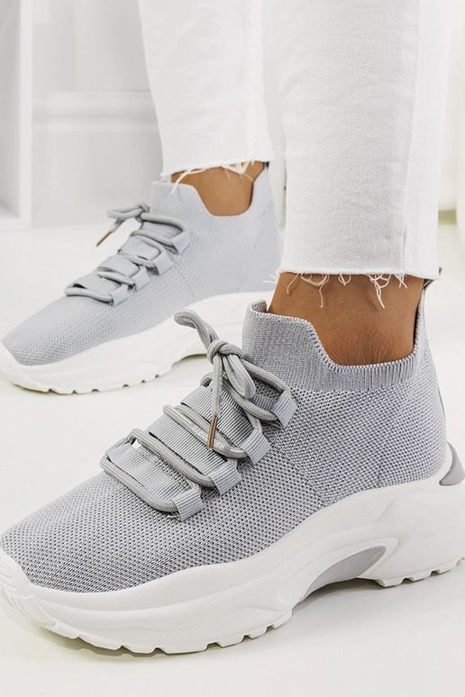 Barraza grå sneakers til kvinder Barraza grå sneakers til kvinder