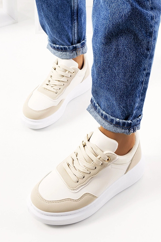 Beige Selma sneakers til kvinder Beige Selma sneakers til kvinder