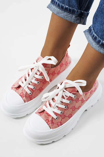 Baskets rose et sable, «... 2