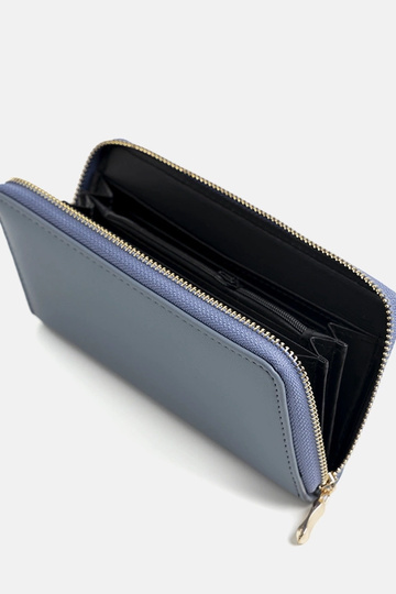 Portefeuille classique Elsa bleu 2