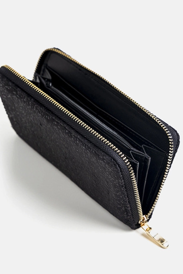 Portefeuille noir pour femme Laverty