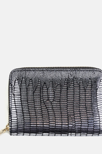 Sølv skinnende Decosta pung