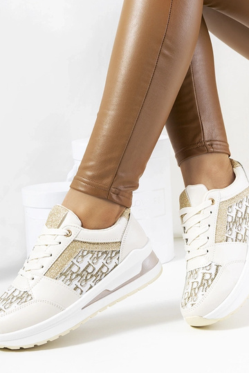Beige sportssko sneakers...