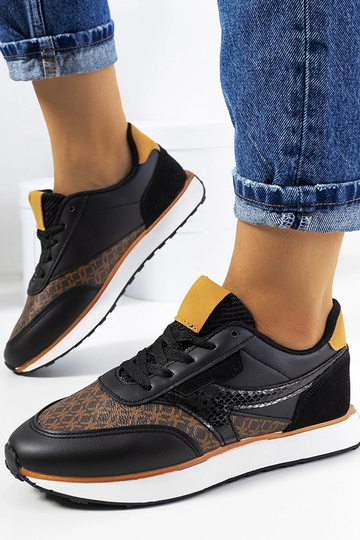 Baskets noires Chiara pour...