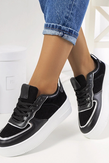 Sorte Statela damesneakers 2