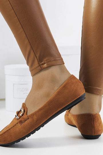 Brune Leila loafers til... 2