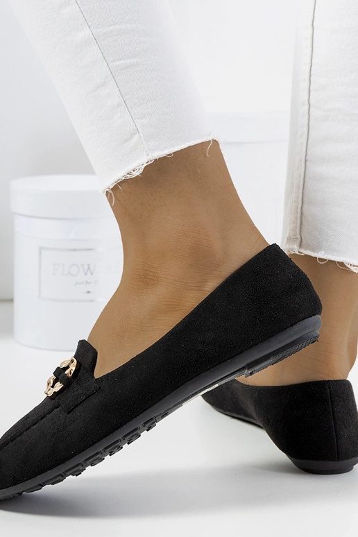 Sorte Leila loafers til kvinder Sorte Leila loafers til kvinder